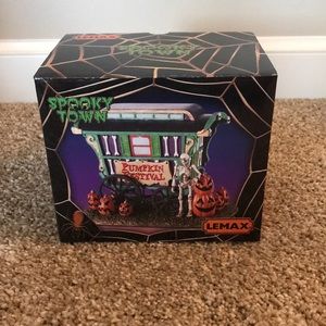Halloween spooky town mini decoration